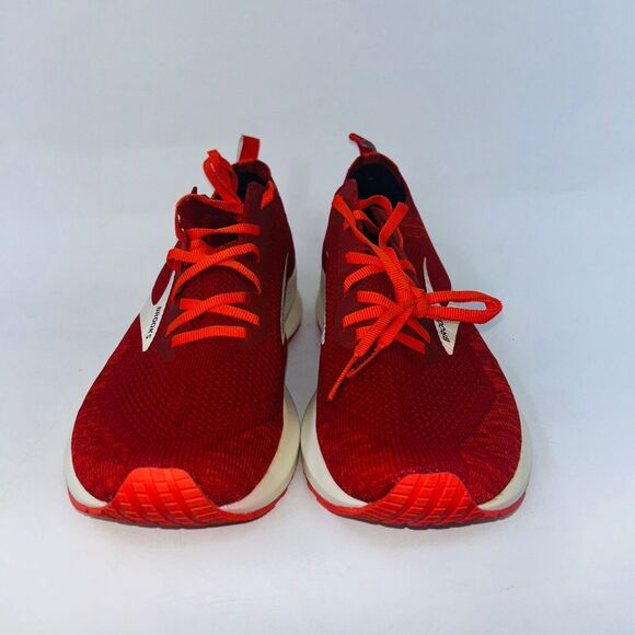 BROOKS MEN LEVITATE 4 RED/CHERRY TOMATO/WHITE 110345 1D 672 RUNNING SHOES SIZE 9 main image 5
